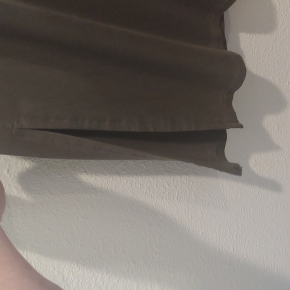 Dip Brand Olive Green Sleeveless Dress size medium - Picture 2 of 6